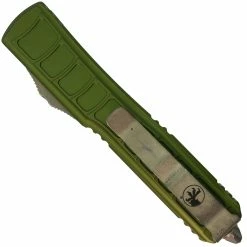 Alternative view of Microtech Signature Series OD Green Ultratech II OTF Knife, Apocalypse Bronze Blade