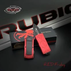 Microtech Red Exocet OTF Auto Knife, Black Blade 5 Microtech Red Exocet OTF Auto Knife, Black Blade -Personal Goods Shop 157 1RD 05158.1574455080