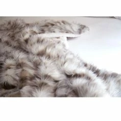 Holly Socrates Viking Faux Fur Throw