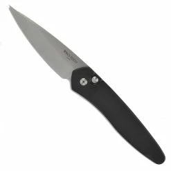 Pro-Tech Knives Pro-Tech 3405 Newport Auto Knife, CPM-S35VN Stonewash Blade