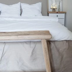 Holly Socrates Handmade Oak Bench