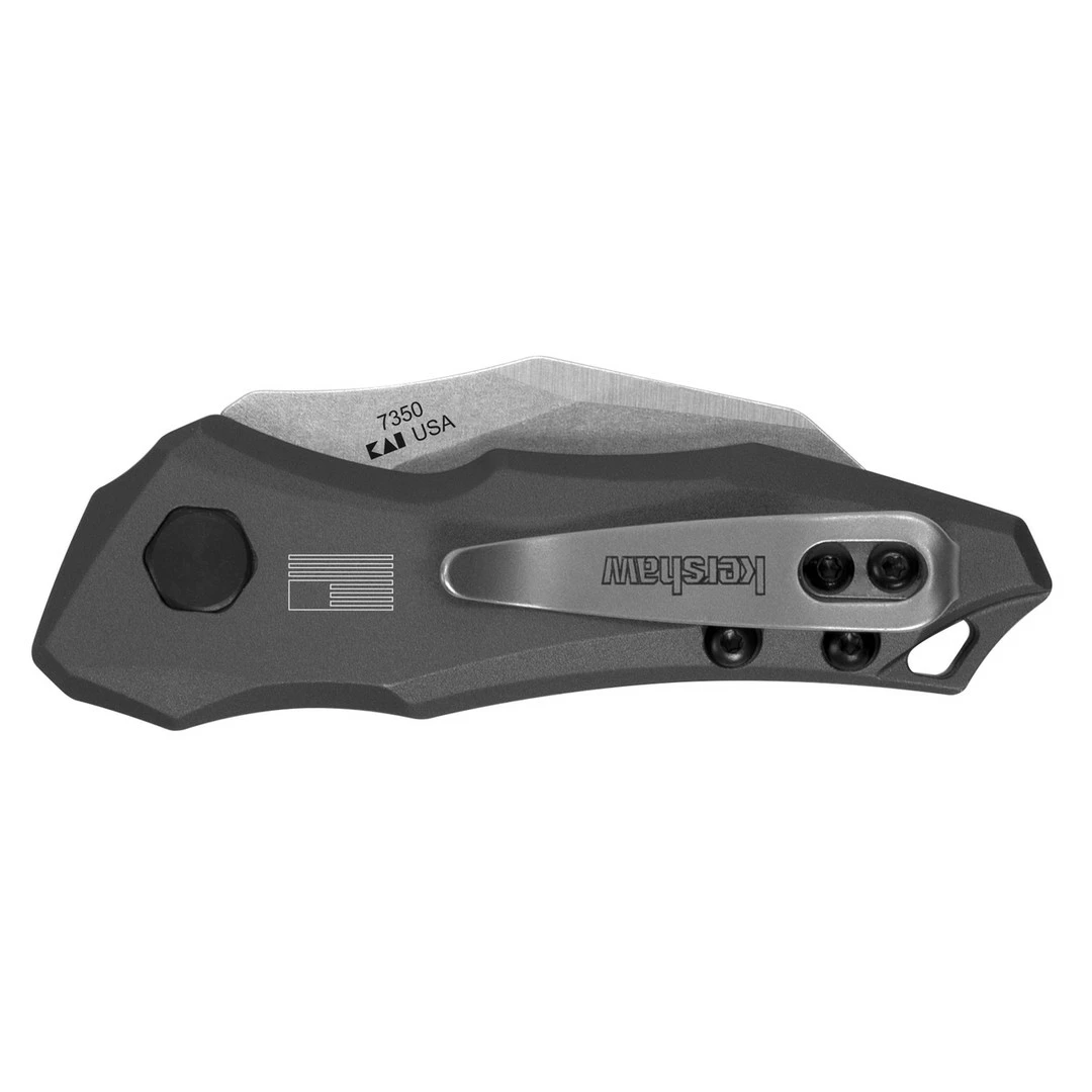Kershaw Grey Launch 10 Auto Knife, 1.9" Blade - Image 2