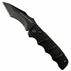 Boker XL Kalashnikov Recurve Tanto Auto Knife, AUS-8 Black Blade