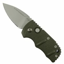 Boker OD Green Sub Kalashnikov Auto Knife, 1.95" Bead Blast Blade