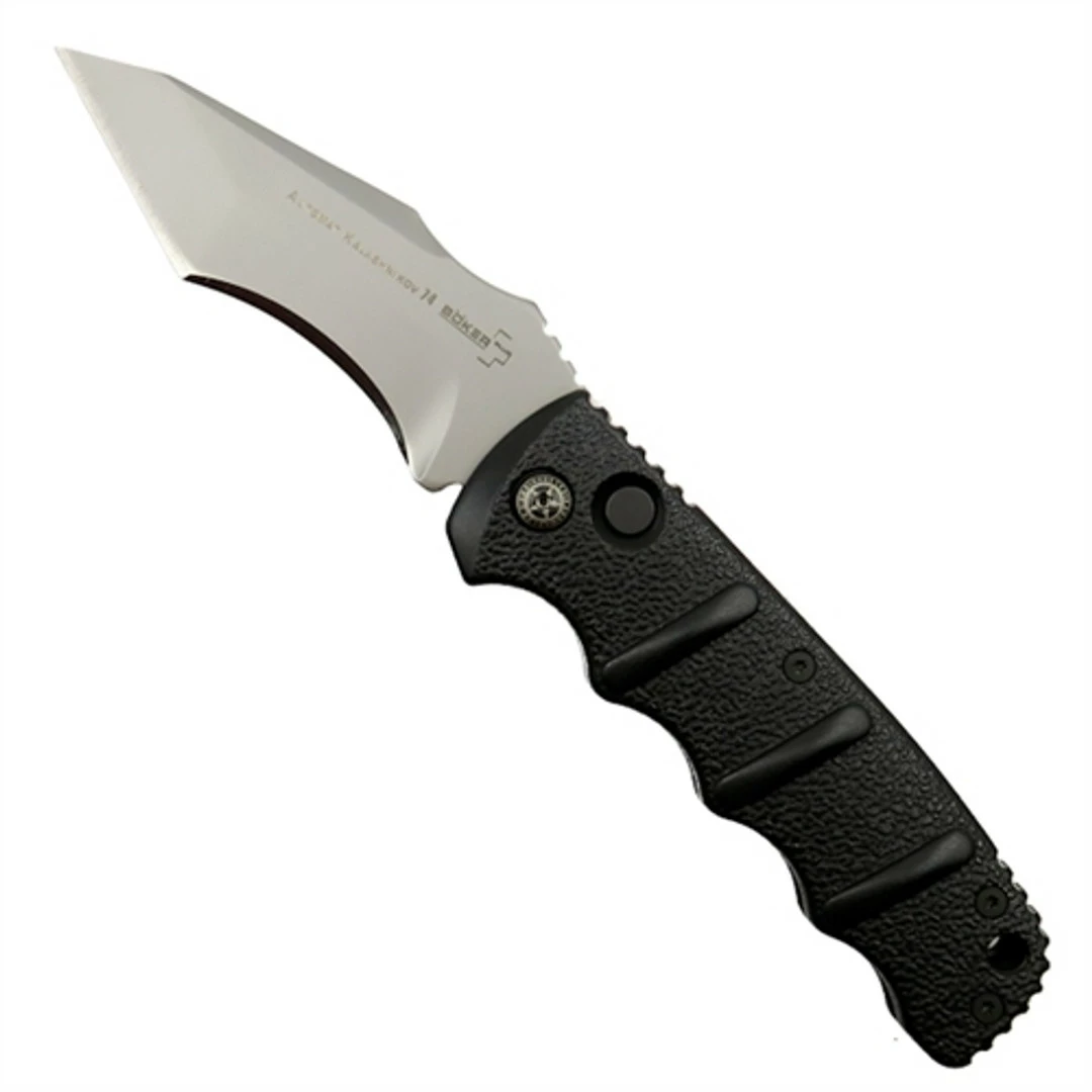Boker Kalashnikov Recurve Tanto Auto Knife, AUS-8 Bead Blast Blade 1 Boker Kalashnikov Recurve Tanto Auto Knife, AUS-8 Bead Blast Blade