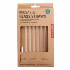 Kirkkerland Reusable Glass Straws