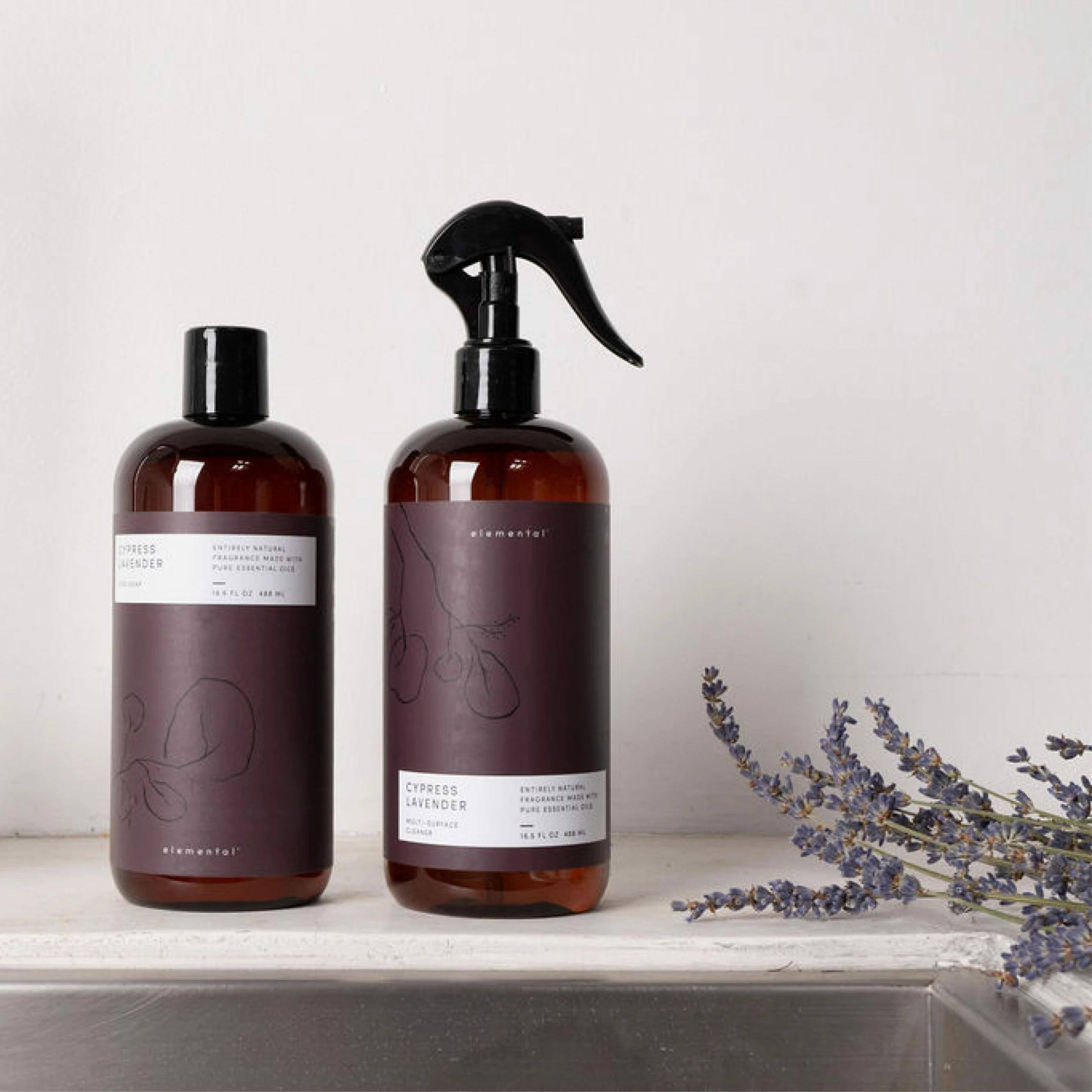 Holly Socrates Illume Dish Soap - Lavender + Cypress 3 Holly Socrates Illume Dish Soap - Lavender + Cypress - Image 3