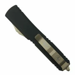 Alternative view of Microtech Signature Series Warhound Ultratech OTF, Bronzed Blade