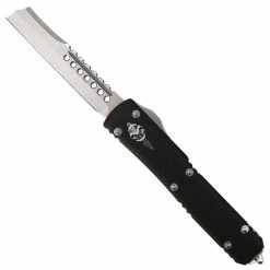Microtech Signature Series Razor Hellhound Ultratech OTF, Stonewash