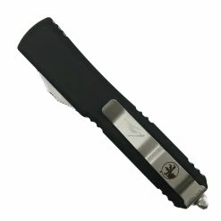Alternative view of Microtech Signature Series Warhound Ultratech OTF, Stonewash Blade