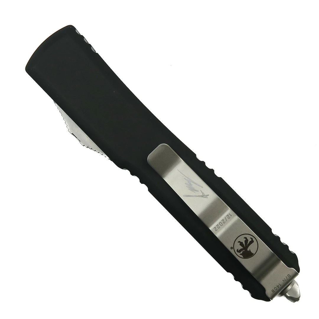 Microtech Signature Series Warhound Ultratech OTF, Stonewash Blade 2 Microtech Signature Series Warhound Ultratech OTF, Stonewash Blade - Image 2