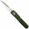 Microtech 120-10CCOD OD Green Contoured Ultratech Bayonet OTF Auto Knife, Stonewash Blade