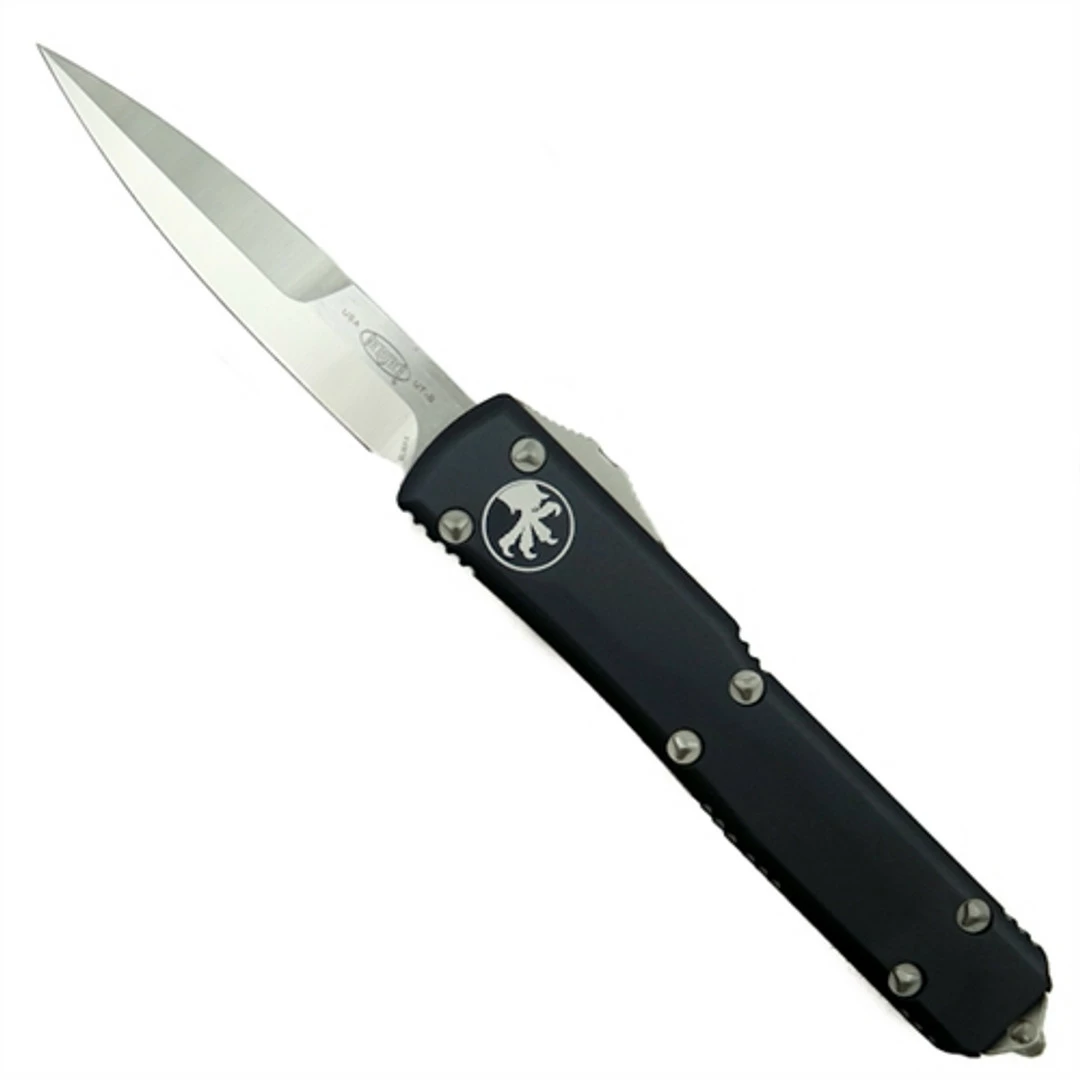 Microtech 120-4CC Contoured Ultratech Bayonet OTF Auto Knife, Satin Blade 1 Microtech 120-4CC Contoured Ultratech Bayonet OTF Auto Knife, Satin Blade