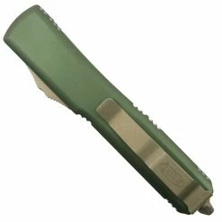 Alternative view of Microtech OD Green Ultratech OTF Auto Knife, Bronze Apocalyptic Blade