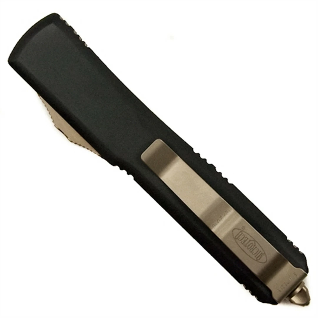 Microtech 121-13 Contoured Ultratech S/E OTF Auto Knife, Bronze Blade 2 Microtech 121-13 Contoured Ultratech S/E OTF Auto Knife, Bronze Blade - Image 2