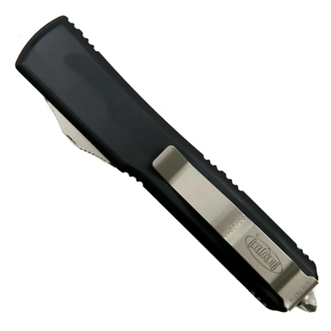 Microtech 122-10 Contoured Ultratech D/E OTF Auto Knife, Stonewash Blade 2 Microtech 122-10 Contoured Ultratech D/E OTF Auto Knife, Stonewash Blade - Image 2