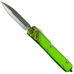 Microtech Zombie Ultratech Dagger OTF Auto Knife, Stonewash Blade