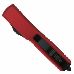 Microtech Red Contoured Ultratech OTF Auto Knife, Black Tanto Blade 3 Microtech Red Contoured Ultratech OTF Auto Knife, Black Tanto Blade -Personal Goods Shop MT123 1RD 1 92181.1661614218
