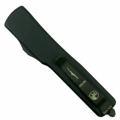 Alternative view of Microtech Signature Series Natural Jade UTX-70 Tanto OTF Auto Knife