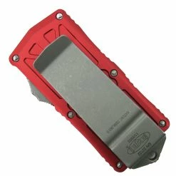 Microtech Red Exocet OTF Auto Knife, Apocalyptic Serrated Dagger Blade 3 Microtech Red Exocet OTF Auto Knife, Apocalyptic Serrated Dagger Blade -Personal Goods Shop MT157 12APRD 2 63629.1670370644