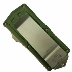 Alternative view of Microtech OD Green Exocet OTF Auto Knife, Bronze Stonewash Blade
