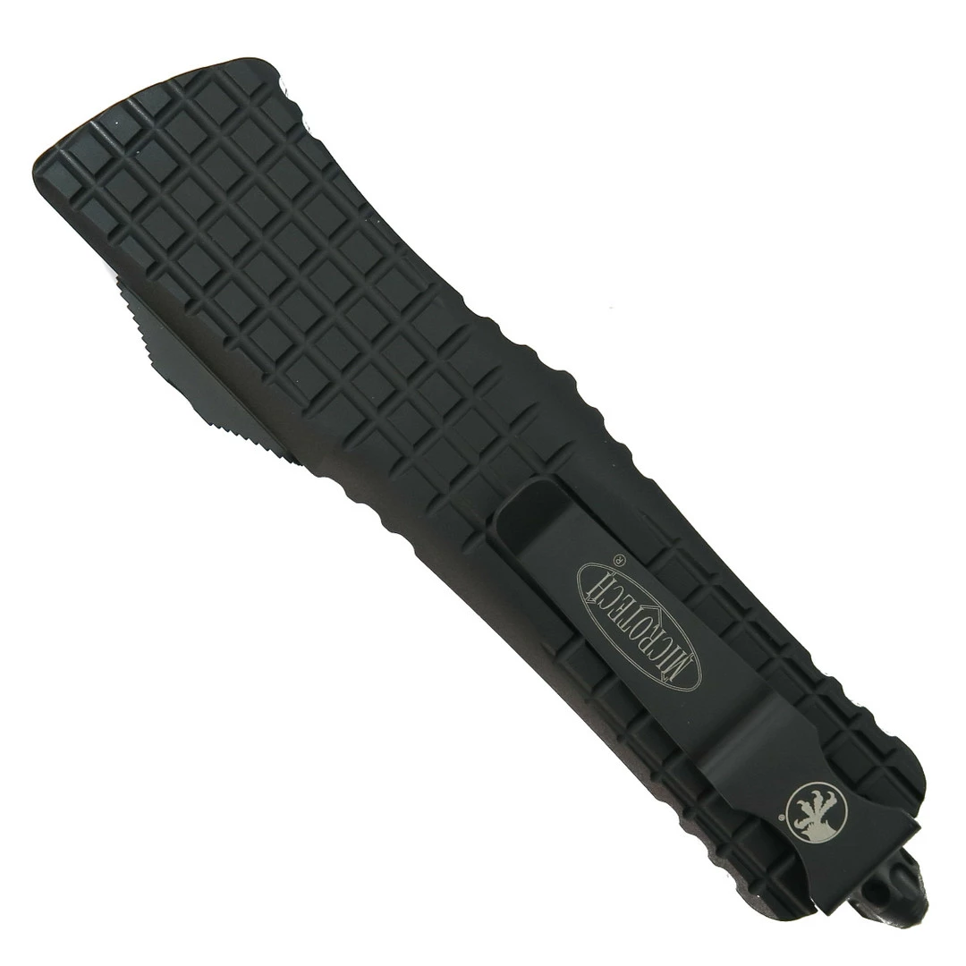 Microtech Frag Pattern Rescue Combat Troodon, Rescue Serrated Blade 2 Microtech Frag Pattern Rescue Combat Troodon, Rescue Serrated Blade - Image 2