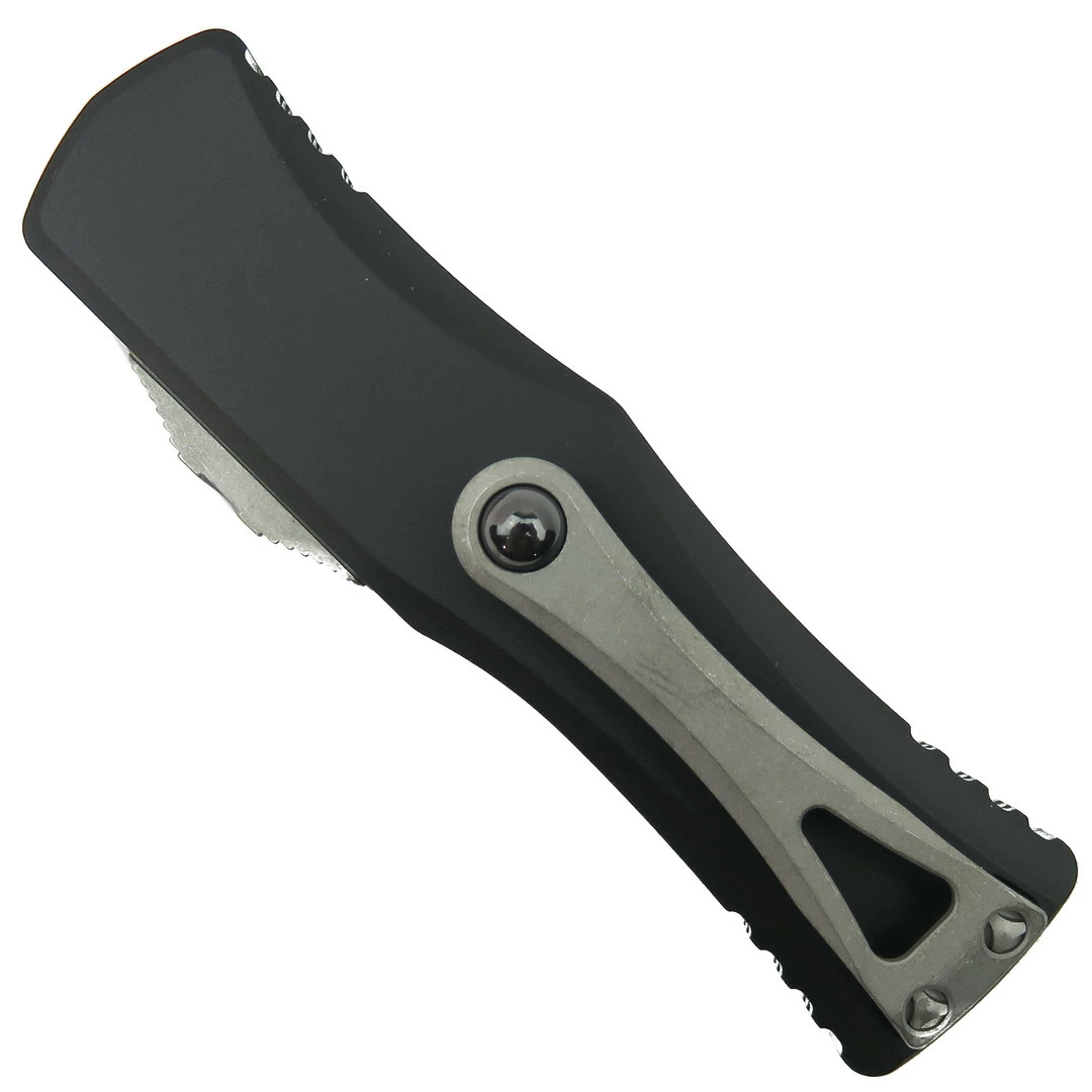 Microtech Hera OTF Knife, Apocalyptic Stonewash Blade 2 Microtech Hera OTF Knife, Apocalyptic Stonewash Blade - Image 2