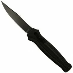 Piranha Knife Company Piranha P-19BKT Rated-R OTF Auto Knife, 154CM Black Blade