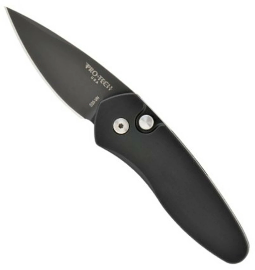 Pro-Tech Knives Pro-Tech 2907 Sprint Cali-Legal Auto Knife, CPM-S35VN Black Blade - Image 2