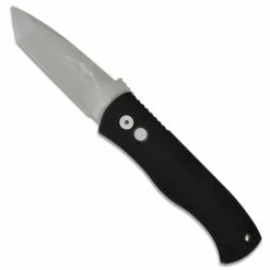 Pro-Tech Knives Pro-Tech E7T01 Emerson CQC7 Tanto Auto Knife, 154CM Blasted Blade