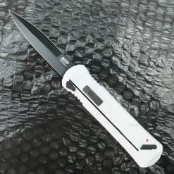 Smith & Wesson Exclusive Storm Trooper OTF Spring Assist Knife, Black Blade